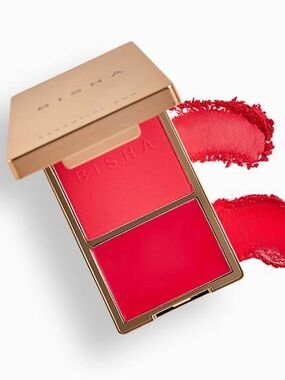 Bisha Dual-Finish Bahamas Cream & Powder Blush Set
